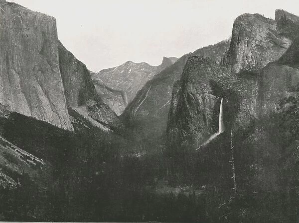View from Artists Point, Yosemite Valley, USA, 1895. Creator: Unknown