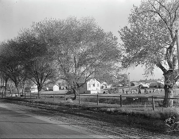 View of Kern migrant camp, California, 1936. Creator: Dorothea Lange