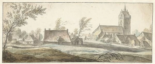 View of the village of Soest, 1619-1690. Creator: Anthonie Waterloo