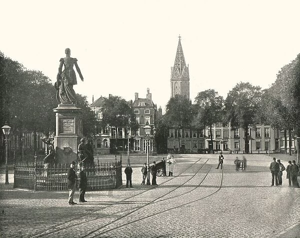 View of the Vyverberg Square, The Hague, Netherlands, 1895. Creator: Unknown