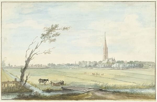 The village of s-Gravezande, 1745. Creator: Aert Schouman