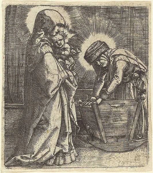 The Virgin and Child and Saint Anne, c. 1515 / 1520. Creator: Albrecht Altdorfer