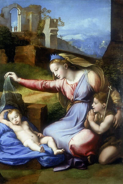 The Virgin of the Veil, early 16th century. Artist: Raphael