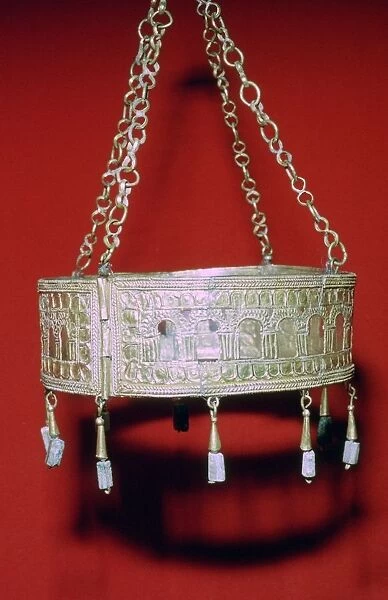 Visigothic Gold Crown, 7th century