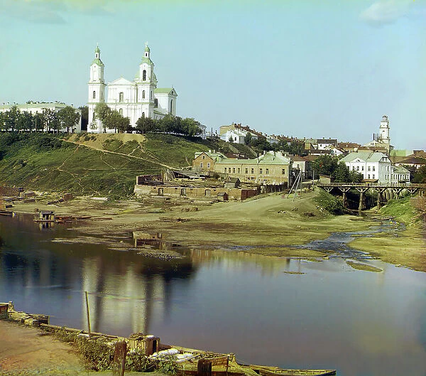 Vitebsk: Assumption Cathedral, 1912. Creator: Sergey Mikhaylovich Prokudin-Gorsky