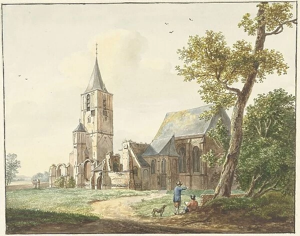 Warmond Church, 1786-1839. Creator: Pieter Gerardus van Os
