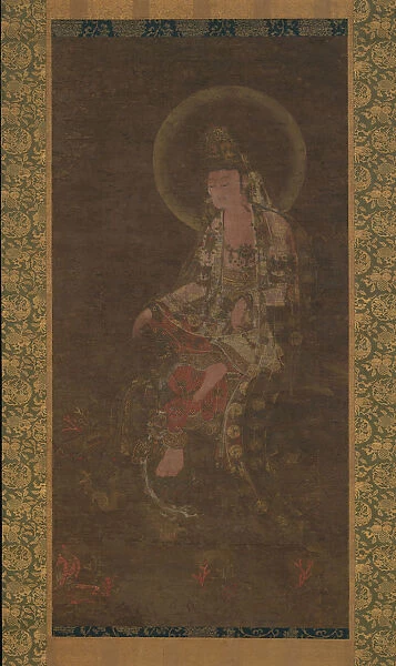 Water-Moon Avalokiteshvara, 14th century. Creator: Unknown