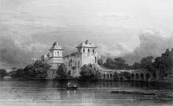 The Water Palace, - Mandoo, 1834. Creator: Anthony Vandyke Copley Fielding