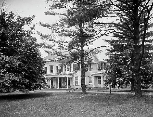 Westland, Home of Grover Cleveland, Princeton, N.J. c1903. Creator: Unknown