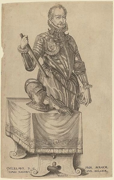 William of Nassau, Prince of Orange. Creator: Christoffel van Sichem I