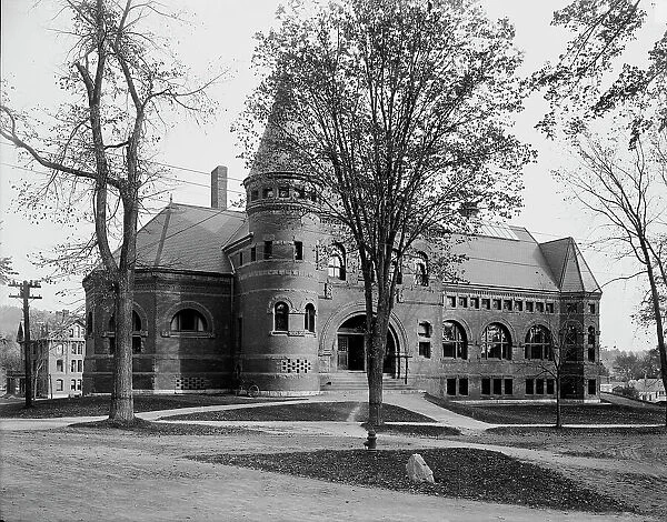Wilson Library, Dartmouth College, ca 1900. Creator: Unknown