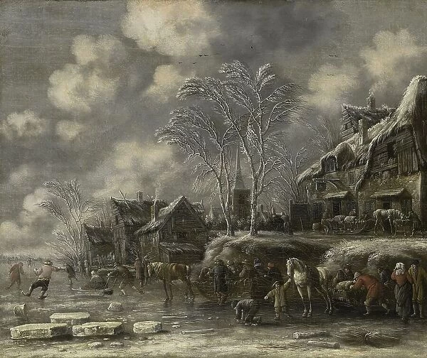 Winter Scene, 1675. Creator: Thomas Heeremans