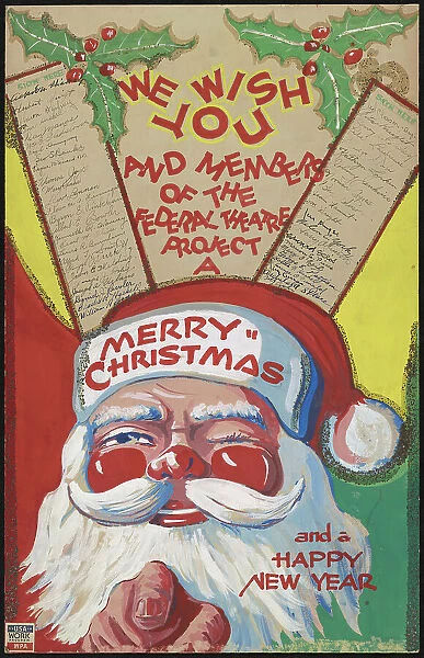 We Wish You a Merry Christmas, [193-]. Creator: Unknown