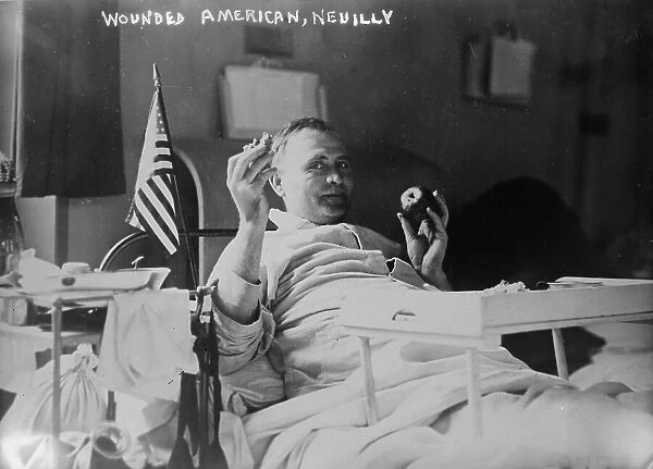 Wounded American, Neuilly, 1918 or 1919. Creator: Bain News Service