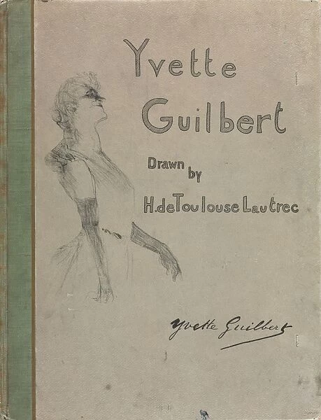 Yvette Guilbert-English Series, 1898. Creator: Henri de Toulouse-Lautrec (French, 1864-1901)