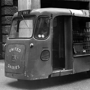 1962 Wales & Edwards Electric Milk Float. Creator: Unknown