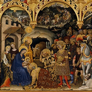 The Adoration of the Magi, 1423. Artist: Gentile da Fabriano (ca 1370-1427)