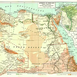 Afrique Du Nord-Est; Le Nord-Est Africain, 1914. Creator: Unknown