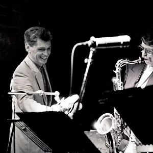 Alan Skidmore and Georgie Fame, Ronnie Scotts, London, 1991. Artist: Brian O Connor