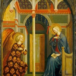The Annunciation, c. 1423 / 1424. Creator: Masolino da Panicale