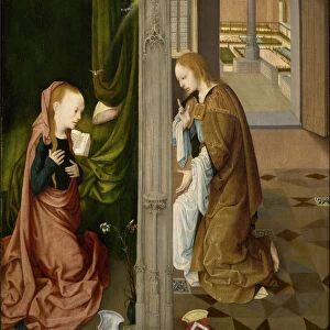 The Annunciation, ca. 1470-1480. Artist: Master of the Virgo inter Virgines (active End of 15th cen. )