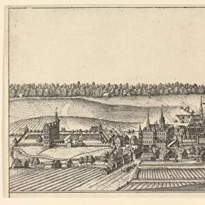 Ansbach and Coburg, View (a) of two views (a&b). 1625-77. Creator: Wenceslaus Hollar