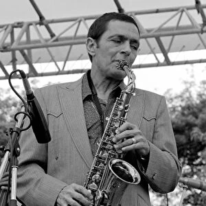 Art Pepper, American alto saxophonist and clarinetist, Capital Jazz, Knebworth, 1981
