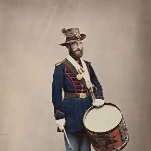Artillery, Musician, 1866. Creator: Attributed to Oliver H. Willard