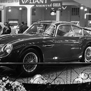 Aston Martin DB4 GT Zagato, 1961 Geneva show. Creator: Unknown