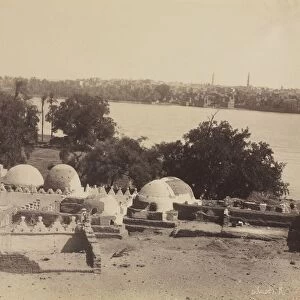 Asyut, View from the Mountain, c. 1870s -1880. Creator: Antonio Beato (British, c
