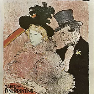 Au concert, 1896. Artist: Henri de Toulouse-Lautrec