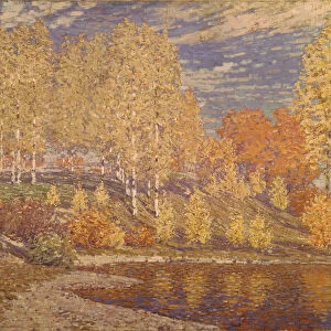 Autumn sun. Artist: Purvitis, Vilhelms (1872-1945)