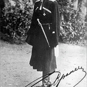 Baron Pyotr Nikolayevich Wrangel, White general of the Russian Civil War, 1919