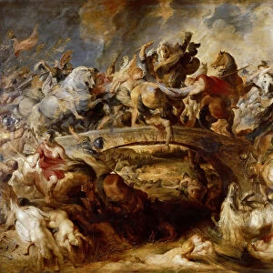 The Battle of the Amazons (Amazonomachia), 1617-1618. Creator: Rubens, Pieter Paul (1577-1640)