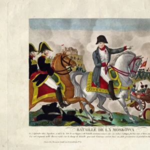 The Battle of Borodino on August 26, 1812, ca 1812. Artist: Anonymous