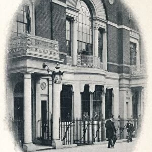The bay window, Boodles Club, London, c1900 (1901)