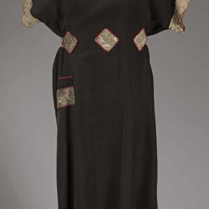 Black dress worn by Oprah Winfrey as Sofia in The Color Purple, 1985. Creator: Unknown