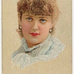 Blanche Roosevelt, from Worlds Beauties, Series 2 (N27) for Allen &