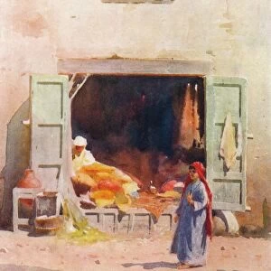 A Cairo Shop, c1880, (1904). Artist: Robert George Talbot Kelly