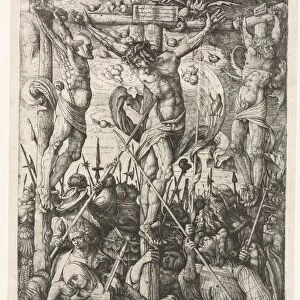The Calvary, c. 1520. Creator: Daniel I Hopfer (German, c. 1470-1536)