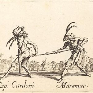 Cap. Cardoni and Maramao, c. 1622. Creator: Jacques Callot