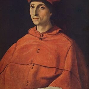 Cardenal Scarramuccia Trivulzio, (Portrait of a cardinal), c1510, (c1934). Artist: Raphael