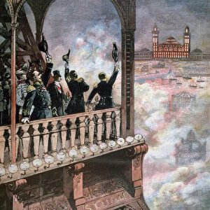 Celebrations in Paris in honour of the Franco-Russian Dual Alliance, 1893. Artist: Henri Meyer