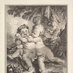 The Cheerful Cupids, 1750. Creator: Jean Daullé