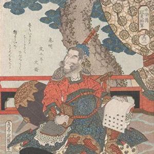 Chinese General "Tiger"from the Story "Suikoden", 19th century