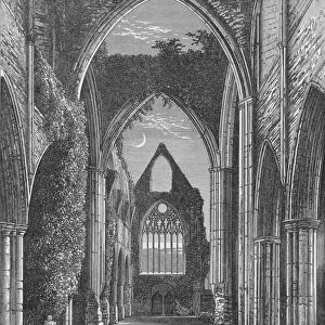 Choir, Looking West, Tintern Abbey, c1885, (1897). Artist: Alexander Francis Lydon