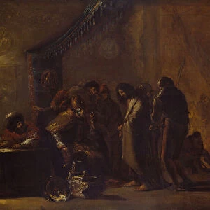 Christ Before Caiaphas, 1640-1645. Creator: Leonard Bramer