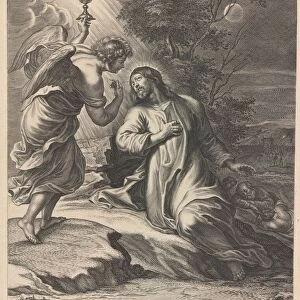 Christ on the Mount of Olives. Creator: Pieter de Bailliu