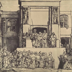 Christ Presented to the People, 1655. 1655. Creator: Rembrandt Harmensz van Rijn