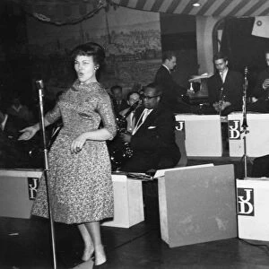 Cleo Lane, Johnny Dankworth Band, Sunday Sessions, Marquee Club, 1960. Creator: Brian Foskett